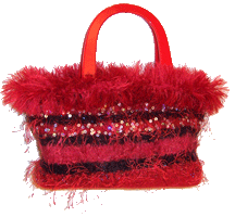 Bright Red and Black