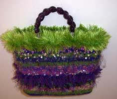 Green Purple and Pink